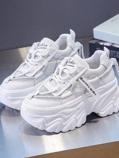 IZRA Shoe 068 (White Stylish Girls Shoe)