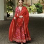 IZRA Suit 038 (Embroidered Anarkali Suit)