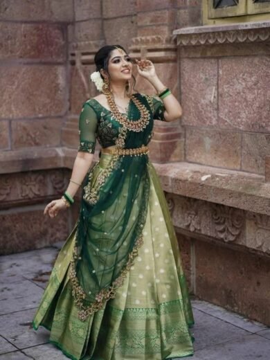 IZRA Lehenga 034 (Designer Lehenga Choli)
