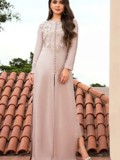 IZRA Suit 044 ( Designer Embroidered Anarkali Suit)