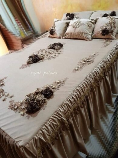IZRA Bedsheet Covers 020 (Embroidered covers)