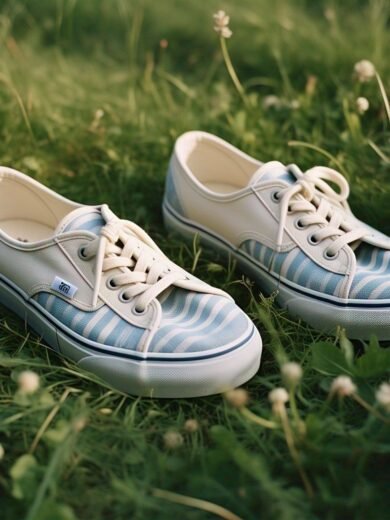 IZRA Shoe 003 (Stylish casual light blue sneakers)