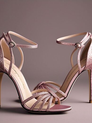 IZRA Sandal 038 (Designer Ankle Strap Heels)