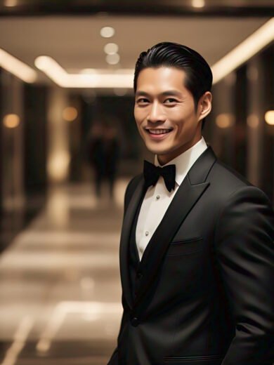 IZARA Menswear-10 (Suit Black )