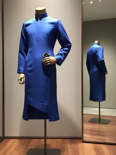 IZARA Menswear-06 (Sherwani Blue)