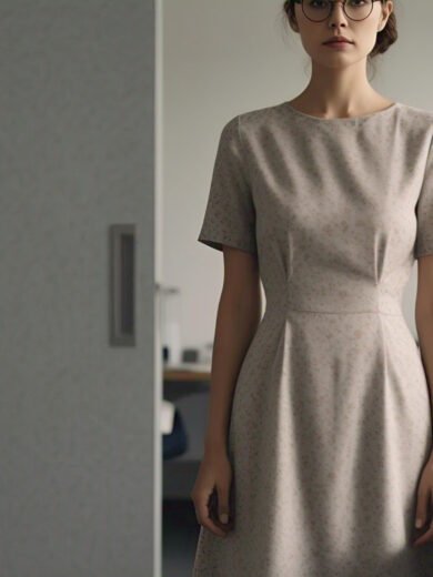 IZRA Dress 62 ( Stylish Beige Bodycon)