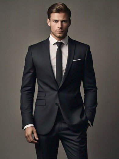 IZARA Menswear-15 (Formal Suit - Navy 2pc)