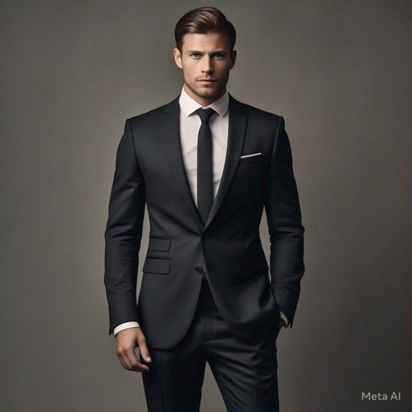 IZARA Menswear-15 (Formal Suit - Navy 2pc)