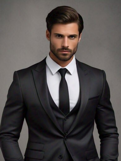 IZARA Menswear-16 (Formal Suit - Navy 3pc)